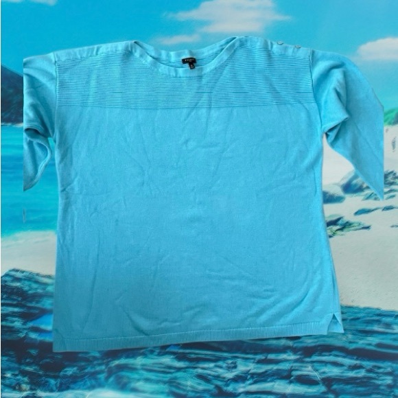 Talbots 2XL blue sweater - Picture 1 of 6